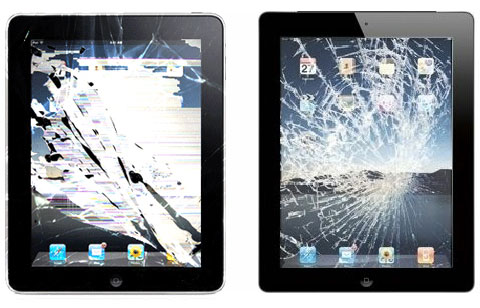 Sostituzione vetro iPad oppure rottura dell'LCD